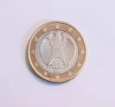 1 Euro Coin €1 Germany A 2003 • £2