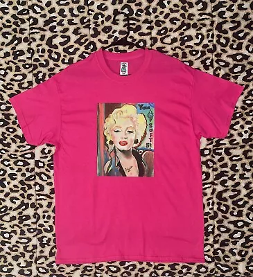 Kandykorn X Slimyburger - Hot Pink Marilyn Monroe On Frontside Xo Ice Cream YUM • $25