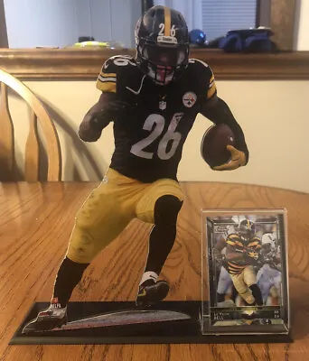 $30 • Buy Le’Veon Bell Pittsburgh Steelers Display Photo On A Stand NFL Memorabilia!!