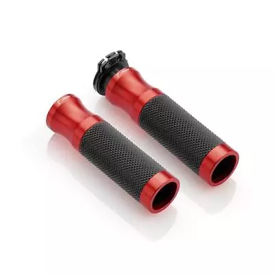 Rizoma Sport Red Aluminium Handlebar Grips Ducati Scrambler Full Throttle • $62.52