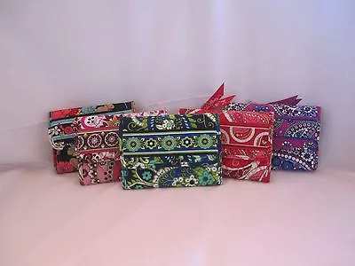 Vera Bradley EURO WALLET Trifold Women U Pick Design New  • $40.94