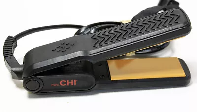 CHI Mini Hair Straightener Ceramic Travel Flat Iron Tool-Farouk-GF1001TI-Tested • $15.99