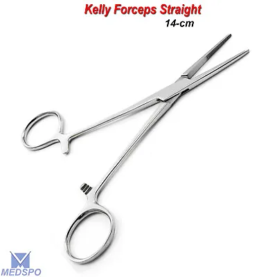 Surgical Hemostat Forceps Picking Fishing Locking Clamps Veterinary Instruments • $6.95