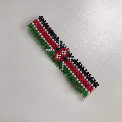 £7 • Buy Kenyan Flag Size 17-18cm Handmade Bracelets For Your Loved Ones