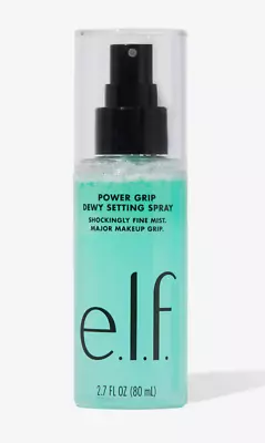 ELF Power Grip Dewy Setting Spray 80ml - Long-Wear Bi-Phase Fixing Mist E.L.F. • £14.99