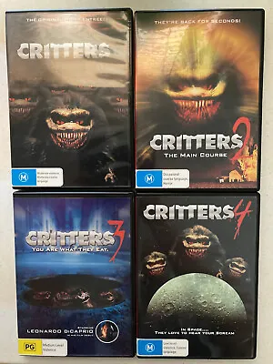 LIKE NEW Critters: Complete Collection (4DVD) R4 • $29.99