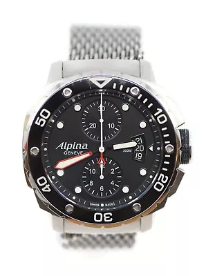 Alpina Extreme Diver Stainless Steel Watch AL725 • $3013