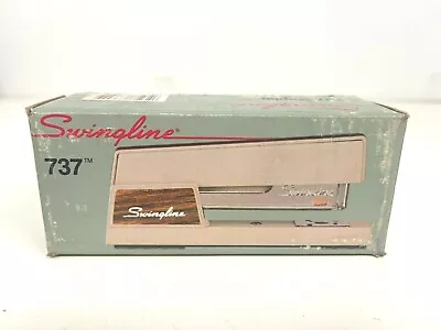 Vintage Swingline 737 Stapler Beige/Brown - New Open Box • $23.95