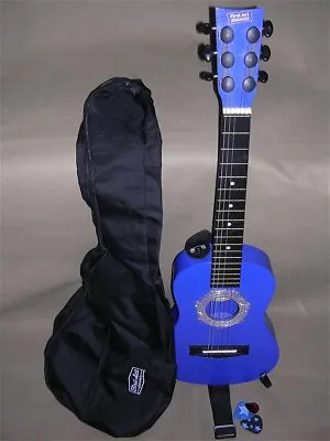 $77.59 • Buy First Act Discovery Acoustic 31  Guitar 2010 Blue W/ Strap, Bag, Picks, & Stand