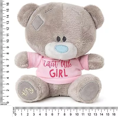 Me To You Tiny Tatty Teddy Cutest Little Girl Teddy Bear - Baby SafeBluegrey • £13.95