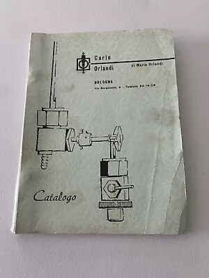 Vintage Carlo Orlandi Di Mario Bologna Motorcycle Parts Catalog  • $99.99