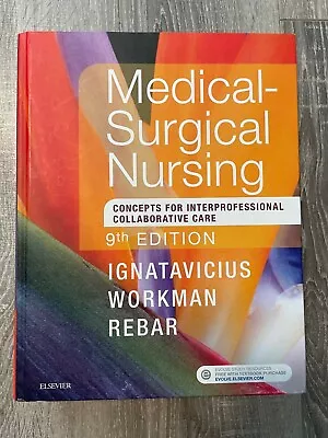 Medical-Surgical Nursing : Concepts For Interprofessional Collaborative Care • $54.99