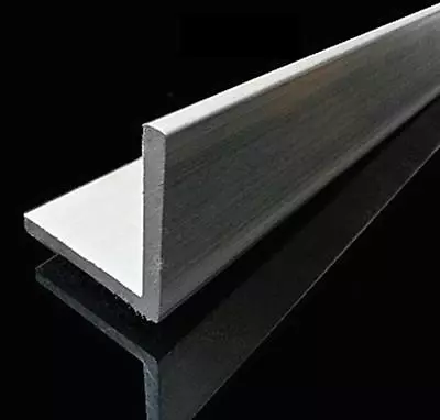 US Stock 2pcs 30mm X 30mm X 250mm(9.84 ) Long 4mm Thick 6063 T5 Aluminum Angle  • $16.97