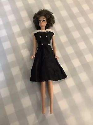 1962 Brunette Bubble Cut Barbie Doll Vintage Midge Mattel • $50