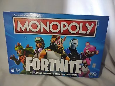 Hasbro Monopoly Family Board Game Fortnite Edition VGC  • $17.99