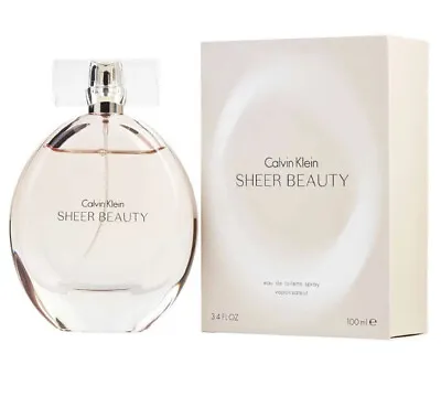 Calvin Klein Sheer Beauty Eau De Toilette Spray 50ml Women's Fragrance • £24.80