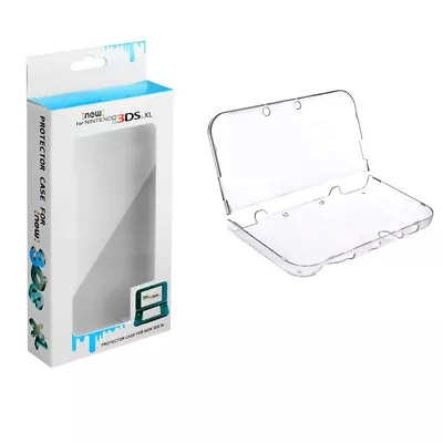 For New 2015 Nintendo 3DS XL/LL Clear Crystal Hard Shell Protective Case Cover • $18.14