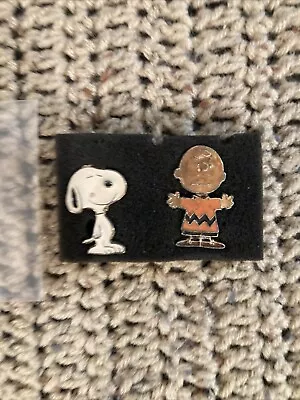 Vintage Snoopy & Charlie Brown Metal & Enamel Pins • $18