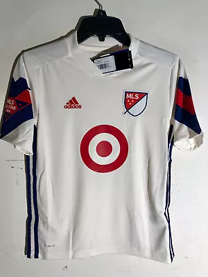 Adidas Youth MLS MINNESOTA UNITED All Star 2018 Team Jersey White Sz M • $12.99