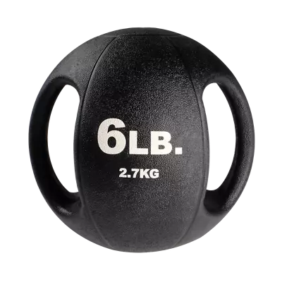 6LB  Dual Grip Medicine Ball BLACK • $69.99