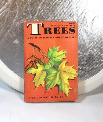 $4.94 • Buy Trees A Golden Nature Guide To Familiar American Trees Vintage 1956 Paperback