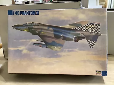 Hasegawa 1/72 F-4C Phantom II  W/ 113 Parts  1990 Pre-owned Kit • $15