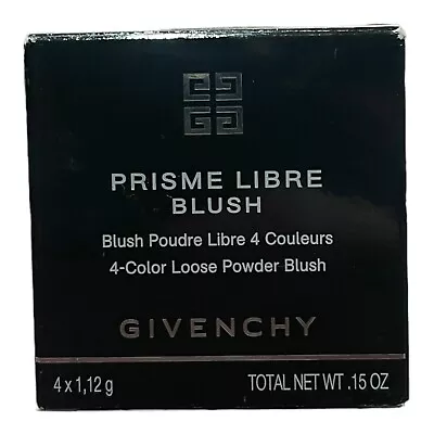 Givenchy Prisme Libre Blush 4 Color Loose Powder Blush(Choose Shade)New • $29.99