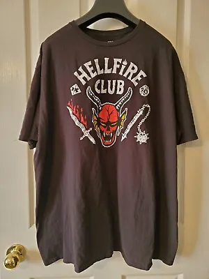 Netflix Stranger Things Hellfire Club T-Shirt Men’s Size 3X  • $18