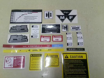 Massey Ferguson Caution Decals • $36