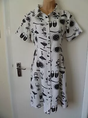 Bnwot Real Form London Linen Mix Dress Size 16 • £1.99