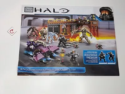 Mega Bloks Construx Halo 97430 Flood Invasion *Manual Only* Microsoft 343 Rare • $36.79