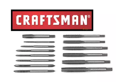 Craftsman Taps / Choose Size SAE Or Metric New - FAST SHIPPING-DISCOUNT BUY! • $14.95