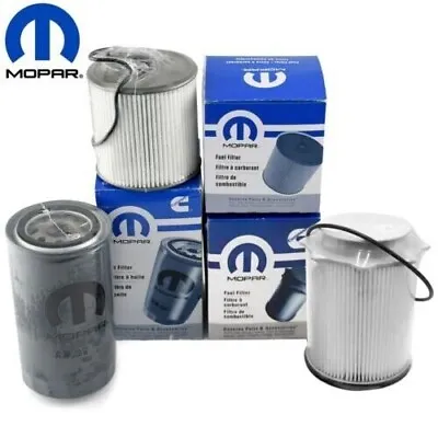 Mopar Diesel Fuel And Oil Filter Set For 2019-2024 Ram 2500 3500 4500 5500 6.7L • $66.99