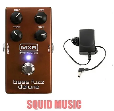 MXR Deluxe Bass Fuzz Effects Pedal M-84 ( FREE POWER SUPPLY ) M84 DUNLOP • $149.99