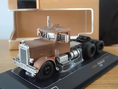 Ixo Duel Movie 1971 Peterbilt 281 1955 Rusty Brown  Truck Cab Model 64tr002 1:64 • $70.33