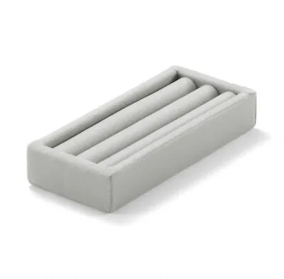 MUJI Velour Partition Inner Box Gray W5 X D12 X H2 Cm For Acrylic Case • $7