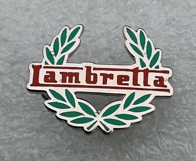 Red & Green Lambretta Enamel Badge Scooter Scene Trojan Madness Skinhead Mod Ska • £4.99