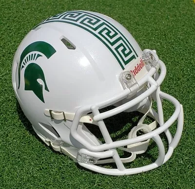 Michigan State Spartans  2023 White Alternate Football Mini Helmet Others Too • $51