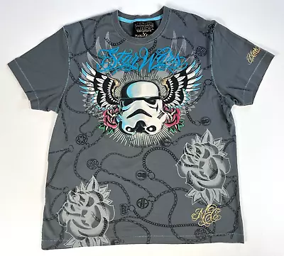 Men's Marc Ecko X Star Wars Strom Trooper T-Shirt Sz L • $18.95