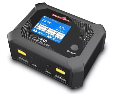 Ultra Power UP10 AC 100W / DC 2X100W Dual Port Multi-Chemistry Smart Charger • $99.95