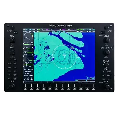 Wefly OpenCockpit G1000 MFD Display Plug-and-Play 10.4 LCD For Flight Simulation • $1030.62