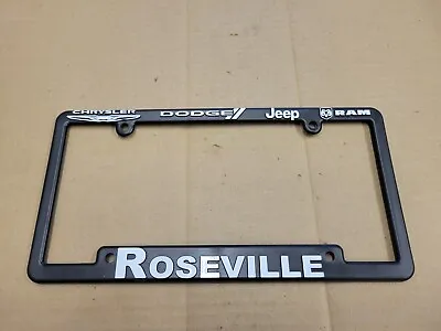 Roseville Dodge Chrysler Roseville Minnesota MN License Plate Tag Frame Holder • $19.99