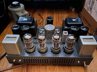 Vintage OTL Tube Amplifier  100 Volts Powers Up. Futterman • $1099