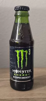 Monster Energy M3 Super Concentrate 5oz Collectible Sealed Glass Bottle 2010 • $40