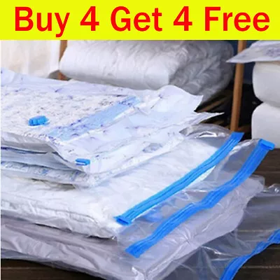 Strong Vacuum Storage Space Saving Bags Vac Bag Space Saver Vaccum Vacum Bag • £2.22