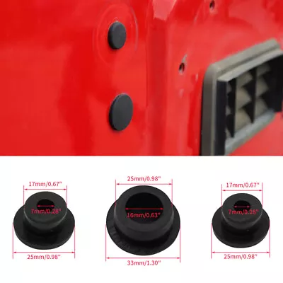 3Pcs Rear Tailgate Rubber Plug Set For Jeep Wrangler JK JL 2007-2018 Accessories • $14.18