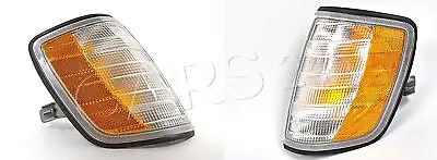 Mercedes E-Class W124 Turn Signal Corner Light Lamp Set Right+LEft Genuine • $164.48