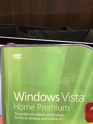 Microsoft Windows Vista Home Premium New + NIB And Sealed! • $107.99