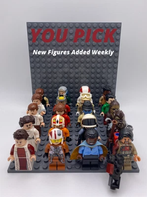 $11 • Buy LEGO Star Wars Minifigures - YOU PICK! - Rebels, Pilots, Resistance, Lando