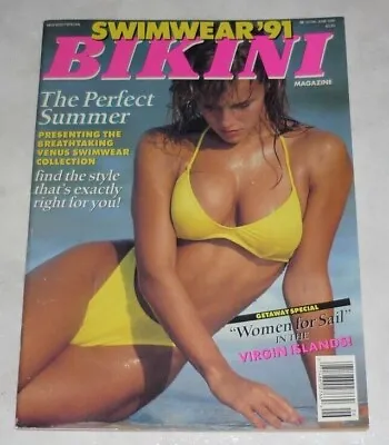 JULIE CLARKE SWIMWEAR '91 BIKINI Magazine June 1991 USA Venus Swimsuit New Body • $74.97